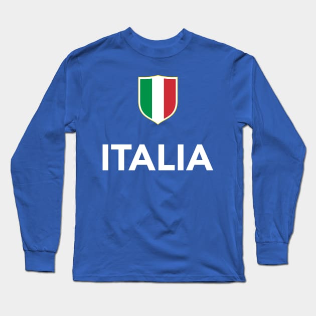 Italy Italian Flag Long Sleeve T-Shirt by vladocar